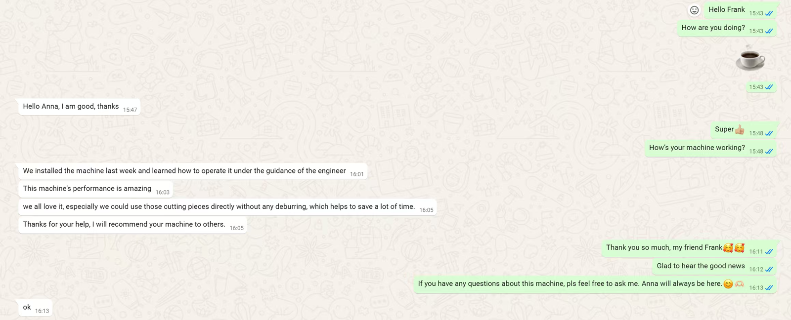 Smooth Operation with HORISTAR Machine