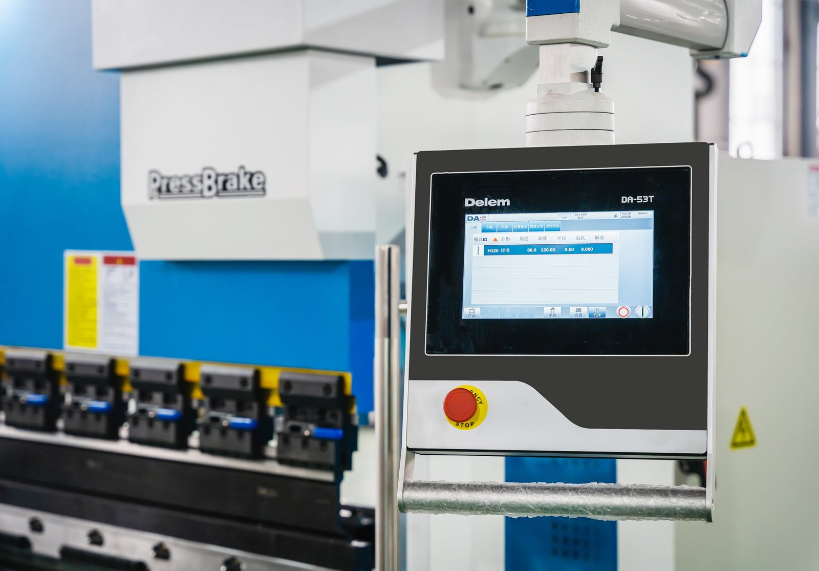 CNC Bending Machine Control System