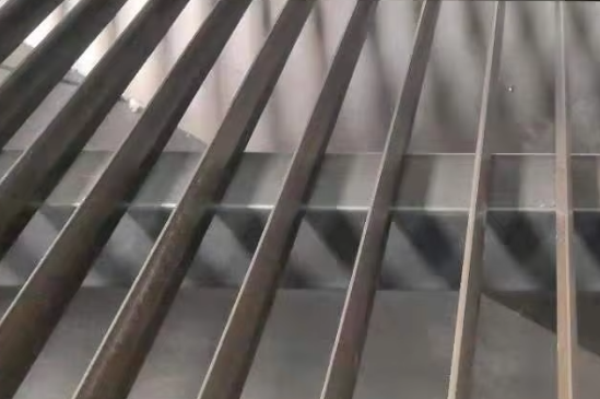HORISTAR CO2 laser cutting machine table and enclosure