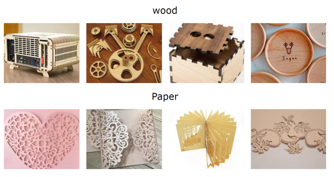 CO2 Laser Cutting Machine Sample 2