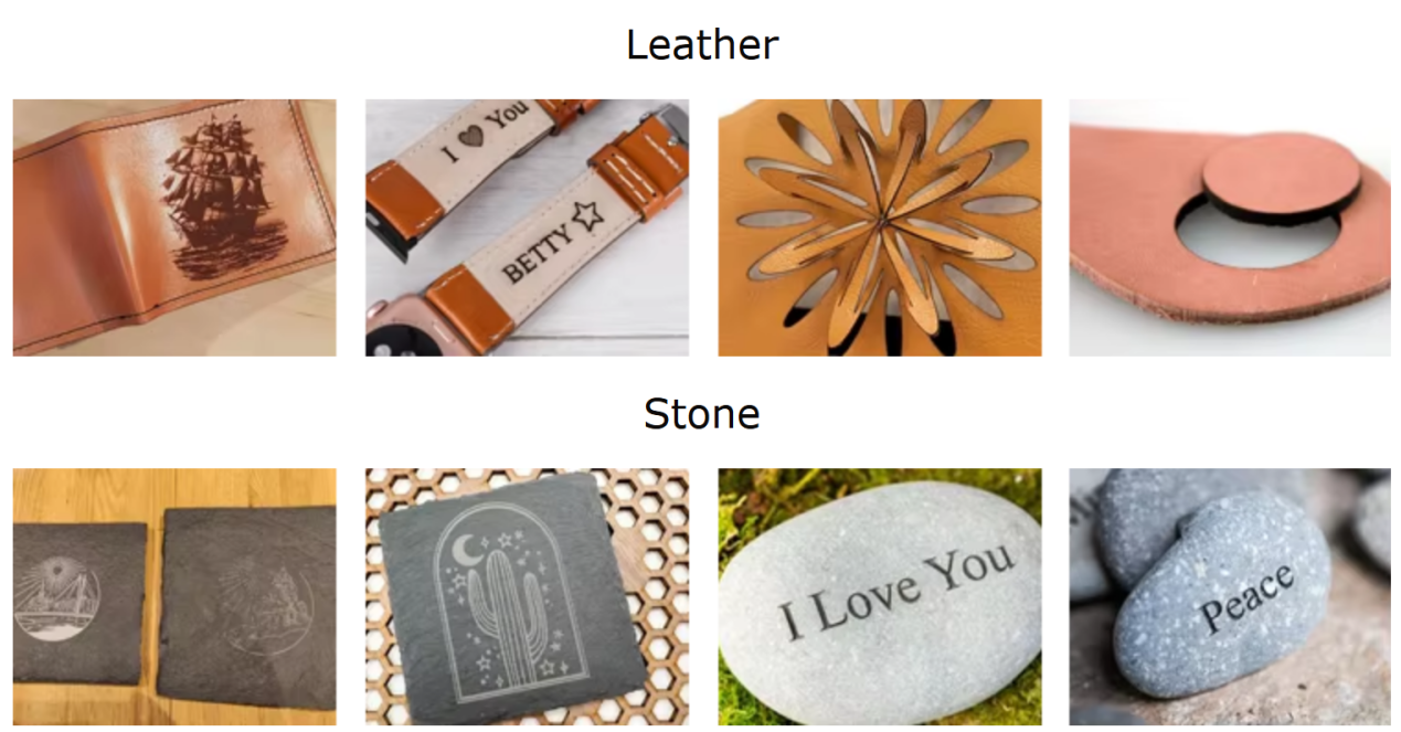 CO2 Laser Cutting Machine Sample 1